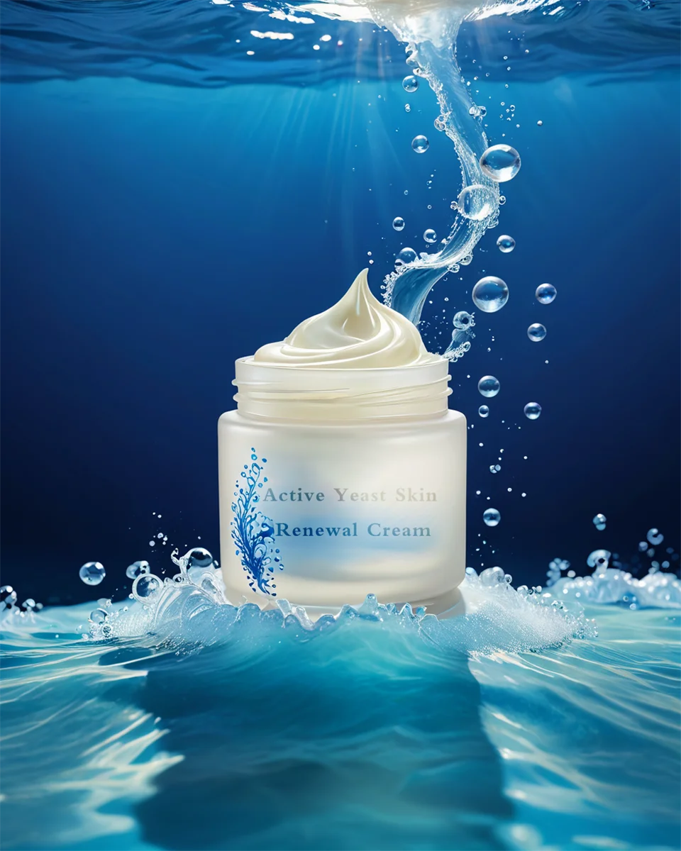 Active Yeast Skin Renewal Cream for Daily Care Whitening Dark Spot Reduction and Brightening Skin Tone