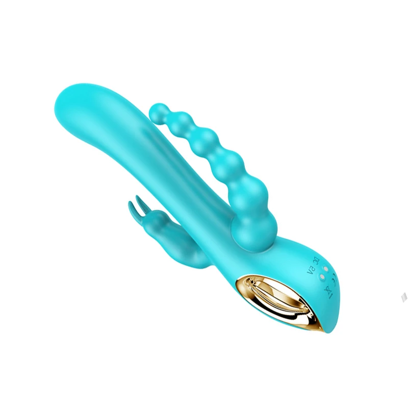 3 in 1 Female Masturbation Device Sex Toys With 10 Vibrating Modes Rabbit Wand G-sport Vibrator