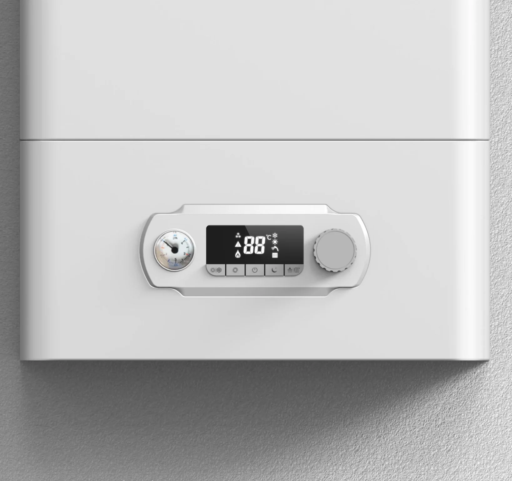 Gas Heater Wall Hung Boiler 2 Heat Exchangers 20KW 24KW Combi Fashion Design Gas Boiler