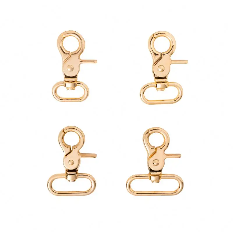 Hardware Accessory Metal Swivel Buckle Alloy Belt Buckle Clasp Lobster Trigger Clips Snap Bag Hook  For Handbag