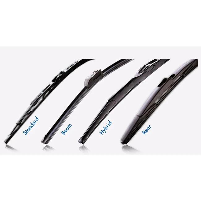 wholesale car rubber hybrid arm windshield wiper blade display universal multi silicone windscreen blades wipers for cars