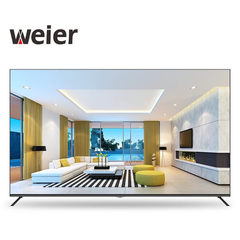 weier tv suppliers 4k led/lcd television 75 inch smart TV