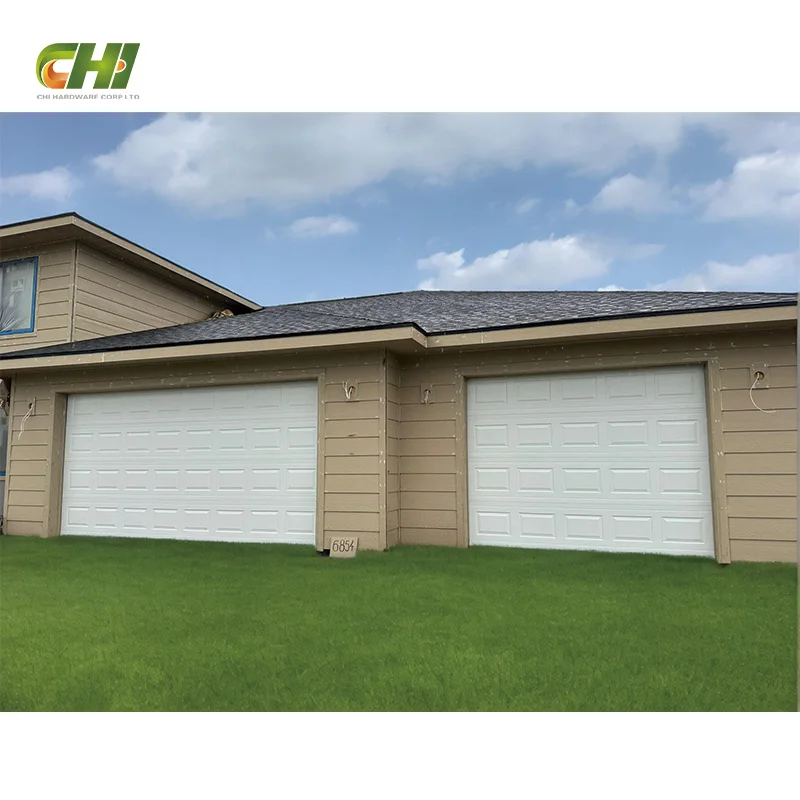 American Polyurethane Foam 3 Layer Sectional Garage Doors Panels for Automatic Garage Door