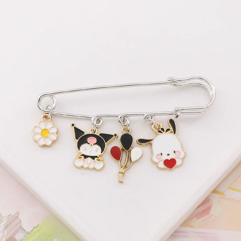 Factory Custom Logo Soft Enamel Cute Cartoon Beautiful Accessories Metal Badges