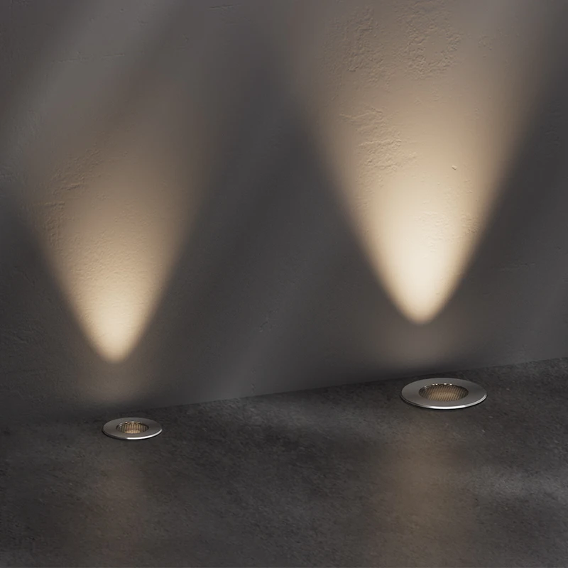 IP65 Rated Waterproof 7W LED Underground Light Outdoor Step Driveway Lighting 12V Underground inground Uplights for Road Use