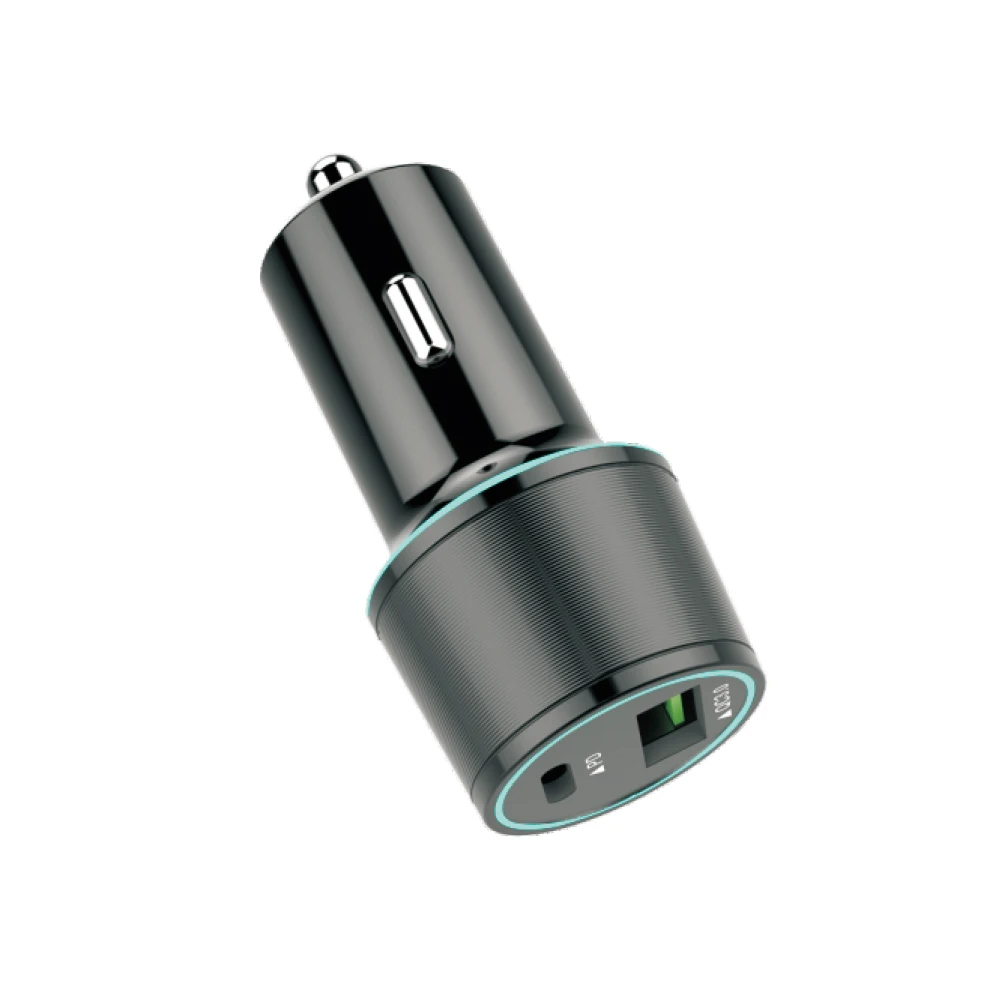 USB C Car Charger, 40W 2-Port Power Q 3.0 Type C Car Adapter car cigar reel charger fast charging