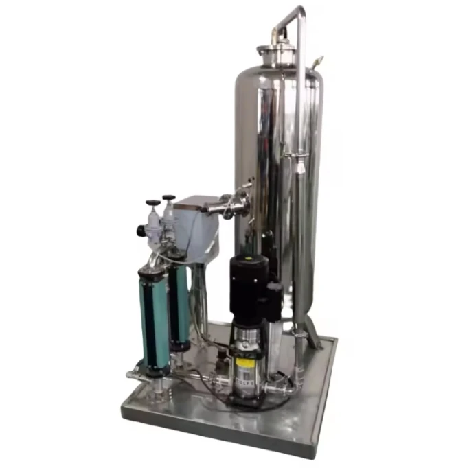Small Carbonic Acid Water Blending Machine Soft Drink Soda Water cola water Mixer CO2 Mixing Machine Beverage Mixed Equipment