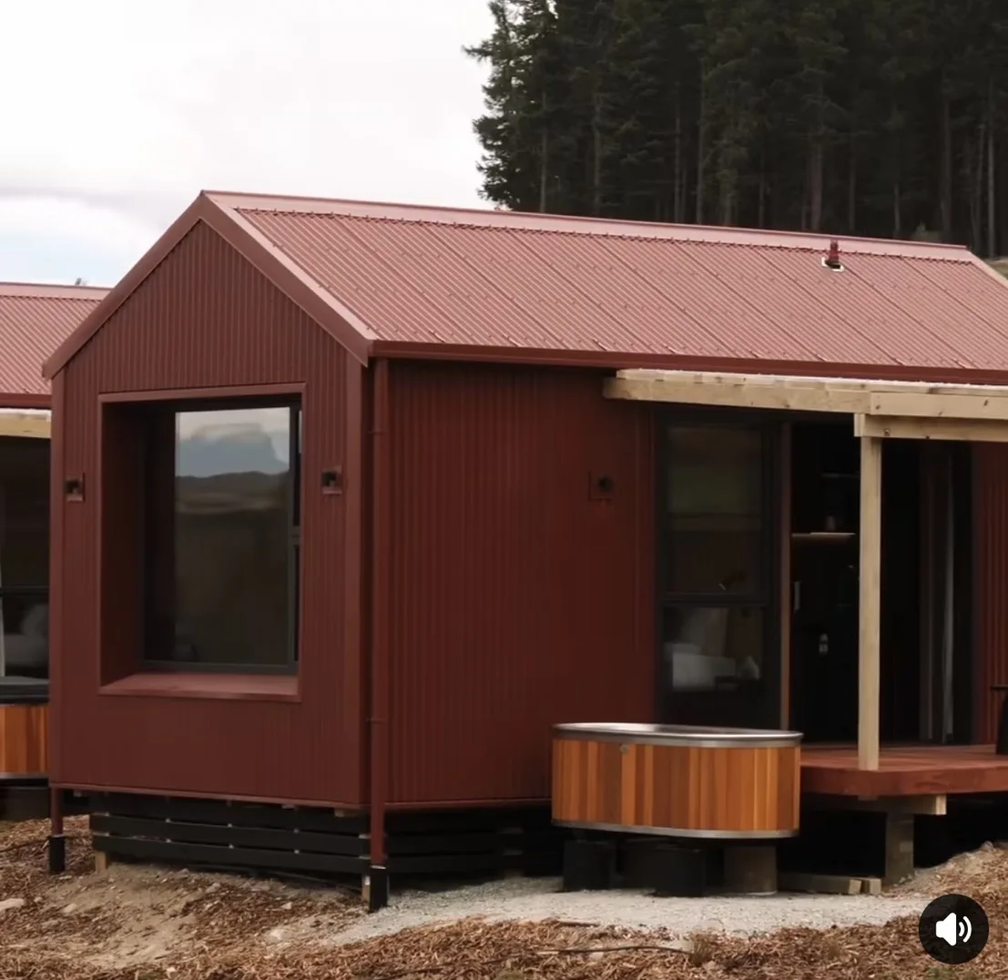 Modern Design Prefab House Modular Foldable Container House Tiny House on Wheels