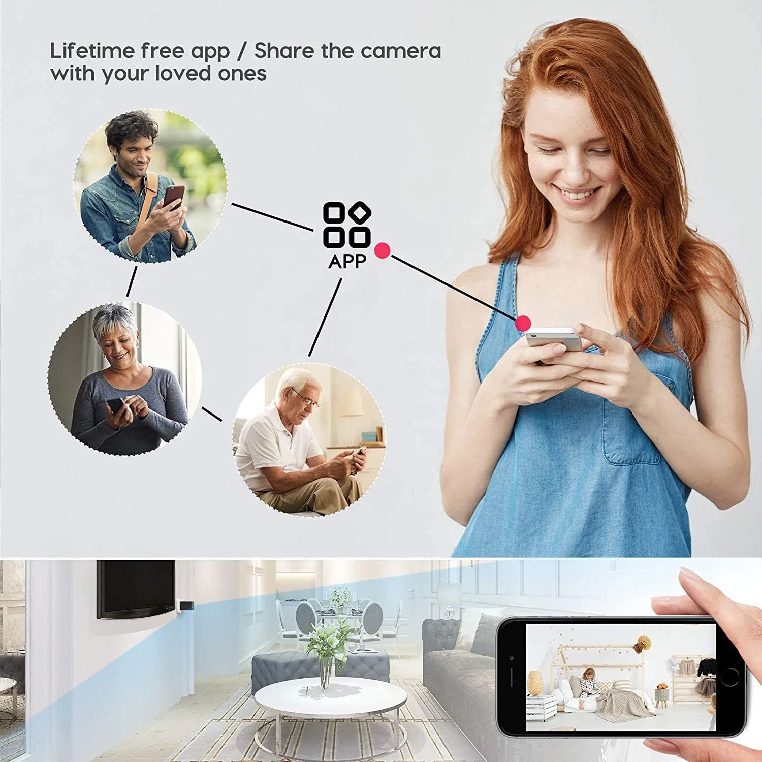 Profitable Model  Wifi Smart Charger Camera Full HD 1080P Phone Charger Camera,Spy Camera with  Audio for Baby Care