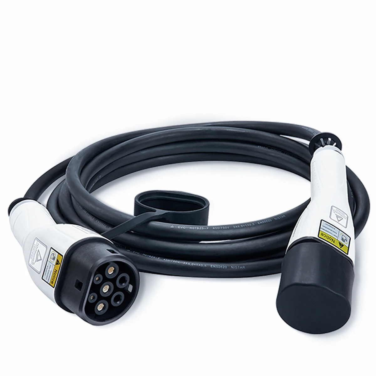 32A однофазный IEC 62196 Тип 2 EVSE кабель EV зарядный кабель 10 м кабель