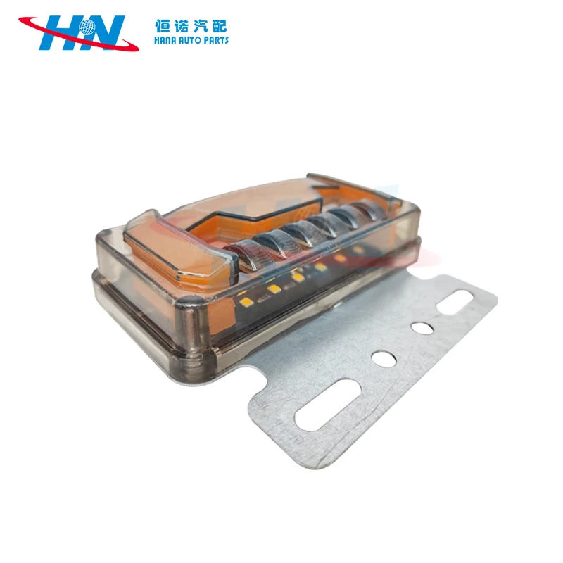 Hot Sales 12V/24V Truck Lights Colorful LED Side Marker Lamp for Truck Trailer