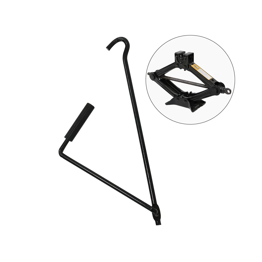 Hand cranked car rocker arm scissor jack folding rocker for small cars