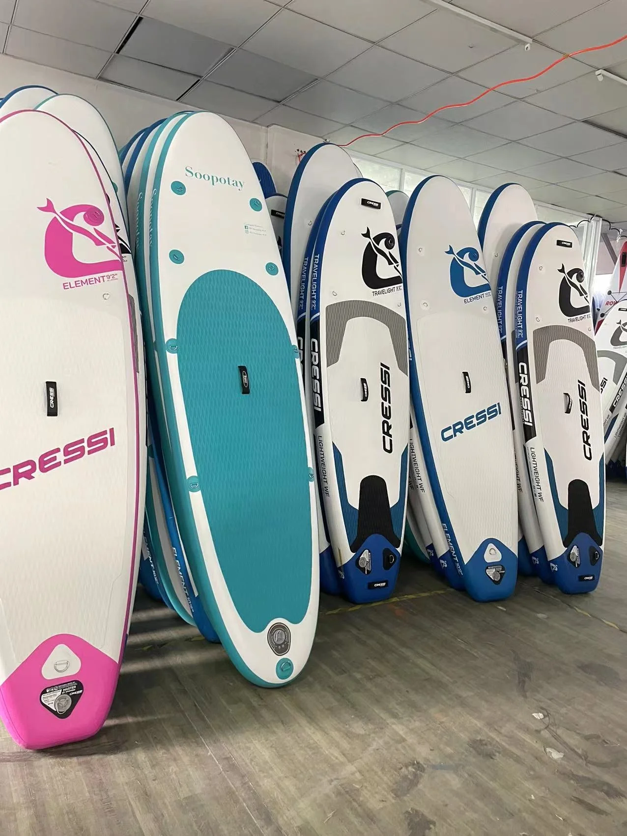 Wholesale manufacturer custom double layer inflatable sup board sup stand up paddle board