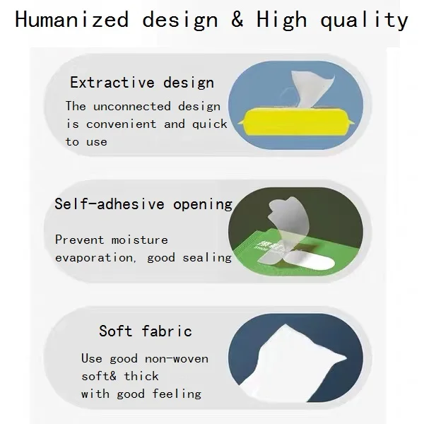 Small Packing Baby Wipes Hygiene Products Baby Wet Wipes Manufacturer Wet Wipes 15pcs Flow Pack Patient Spunlace Baby Powder