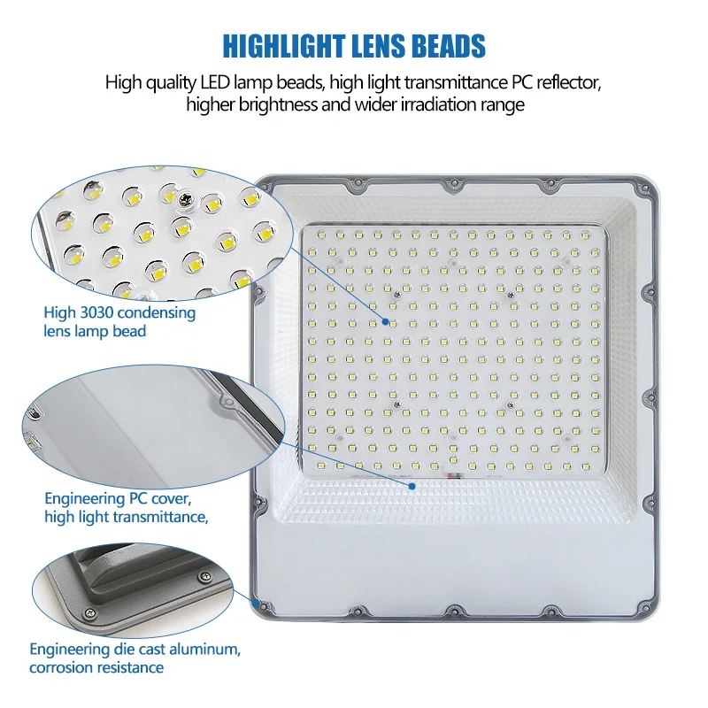 Energy Saving High Lumen IP65 led floodlight 50W 100W 150W 200W  outdoor light led