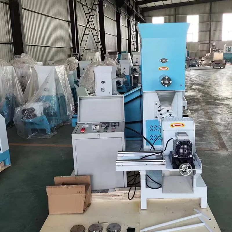 Automatic Fish Food Making Extruder Wet Type Fish Feed Extruder Machine