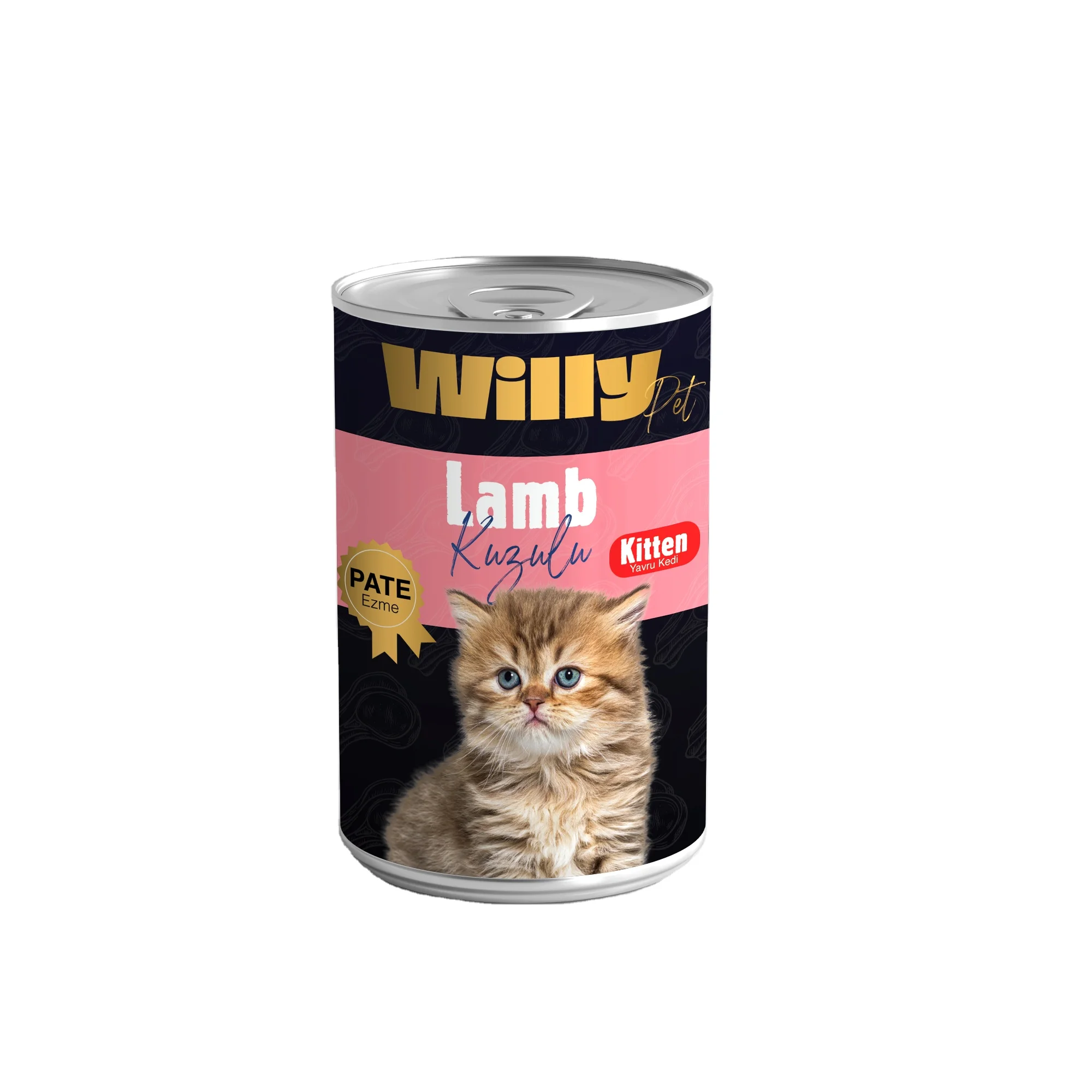 WILLYPET CANNED WET KITTEN CAT FOOD WITH LAMB