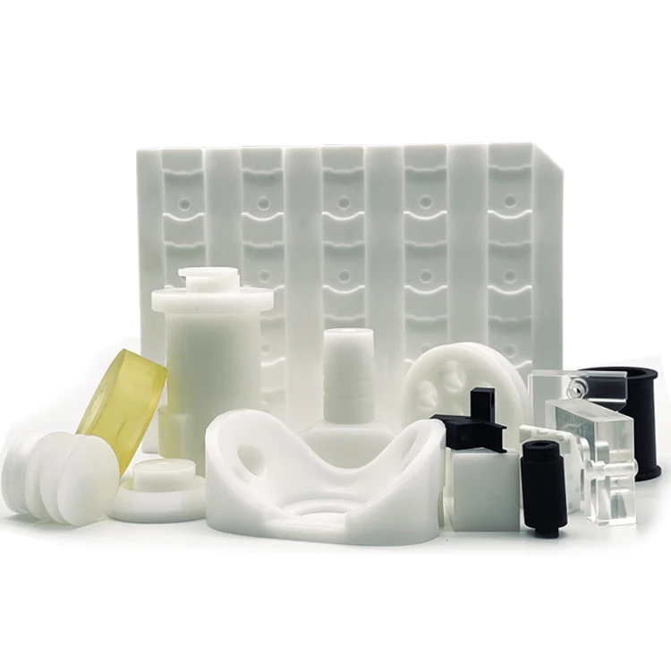 Custom Precision Delrin Pc Peek Abs Pom Plastic Parts CNC Machining Milling Parts