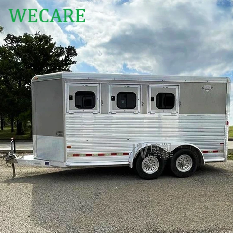 WECARE Street Coffee Van Beer Juice Bar Mobile Ice Cream Truck Towable Fast Food Trailer Pizza Truck Fully Equipped