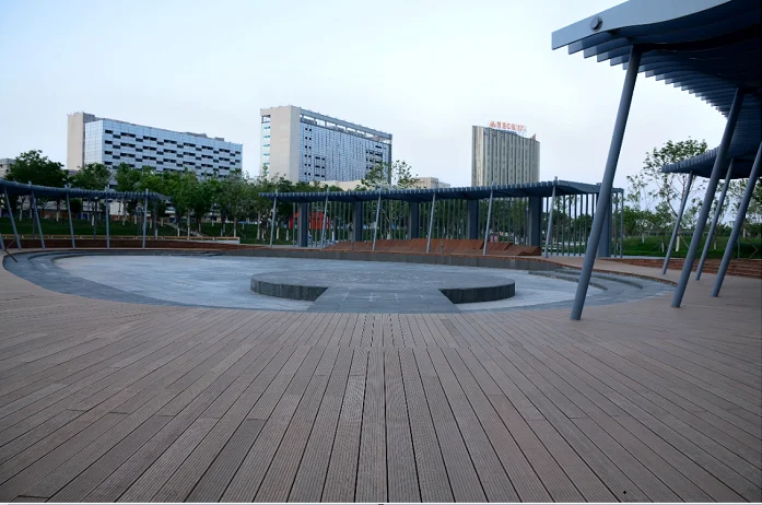 Outdoor Strand Woven Bamboo Decking, Exterior Bamboo Decking