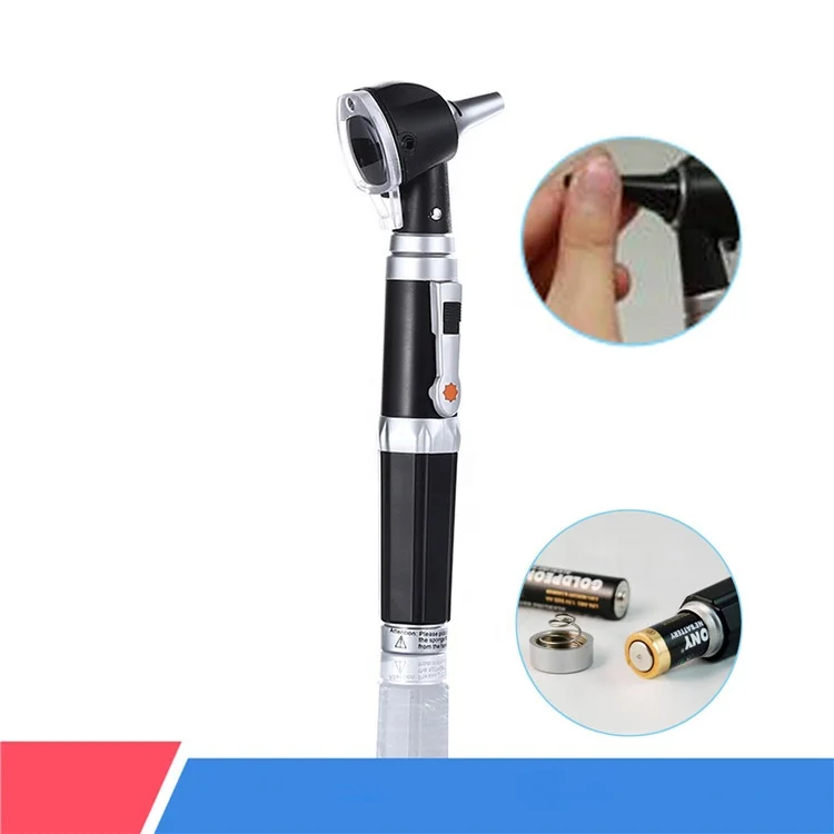Cheap wholesale medical professional manufacturing portable rechargeable otoscope