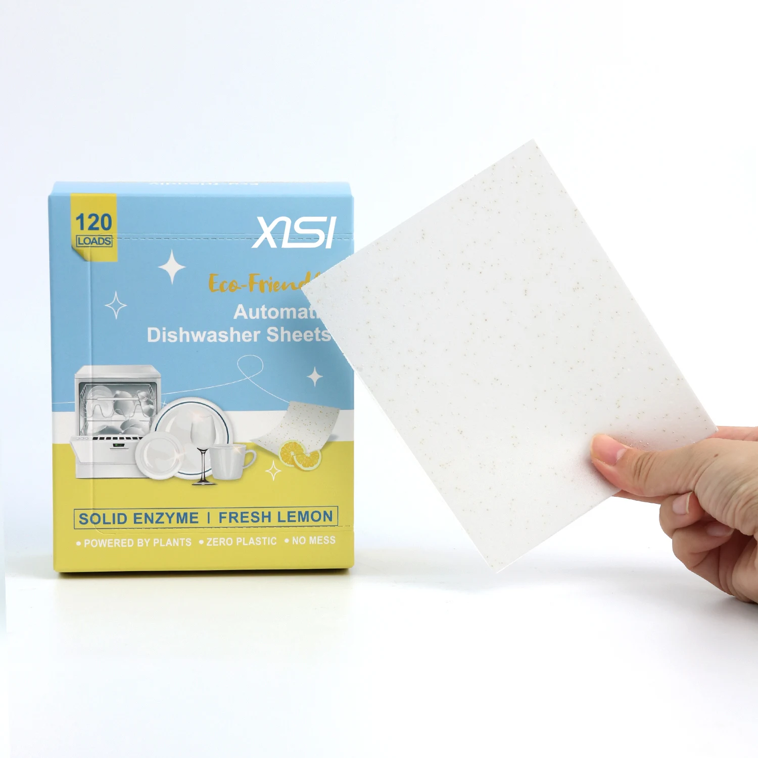 Super Cleaning Power Dishwasher Tablets For Auto Dish-Washing Machine Dish Washing Sheet