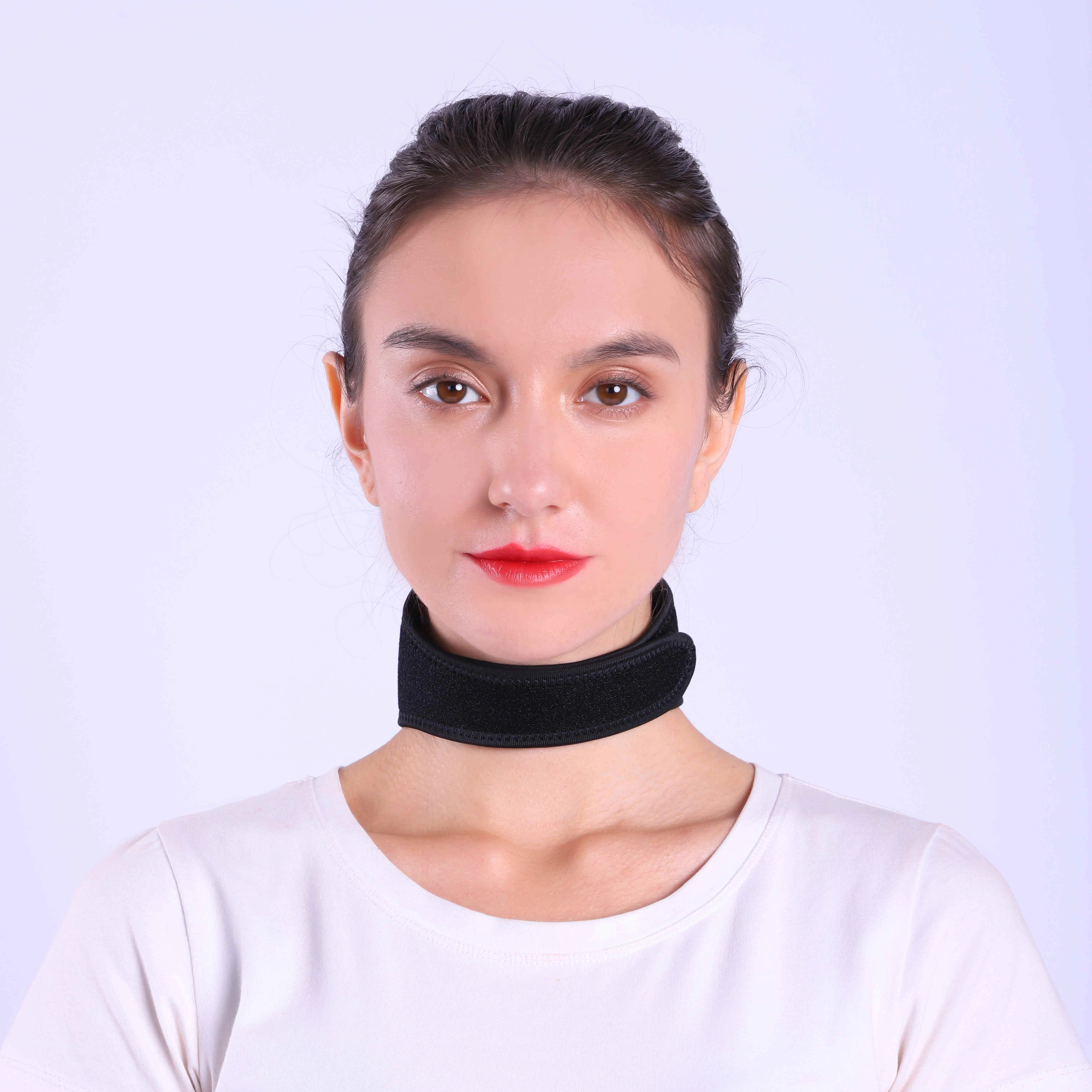 
Magnetic Therapy Thermal Self Heating Neck Pad Massager Belt Neck Support Brace 