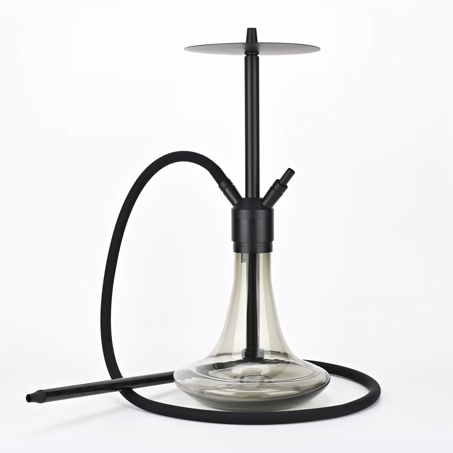 Factory price custom stainless steel hookah set premium high quality glass hookah shisha smoking fashion design hookah cnc parts