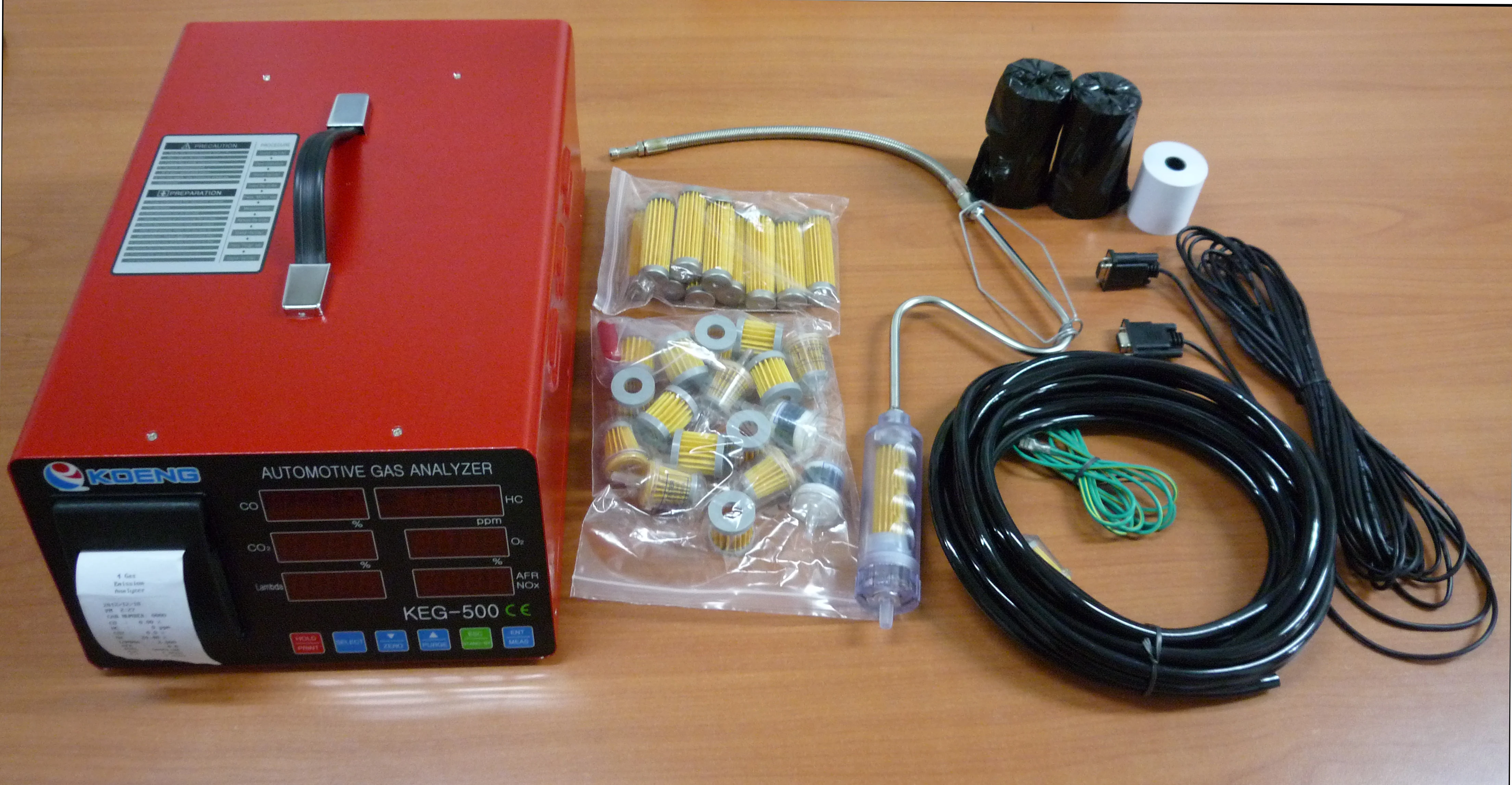 KOENG Portable Automotive Exhaust Gas Analyzer KEG-200 High quality, Made in Korea