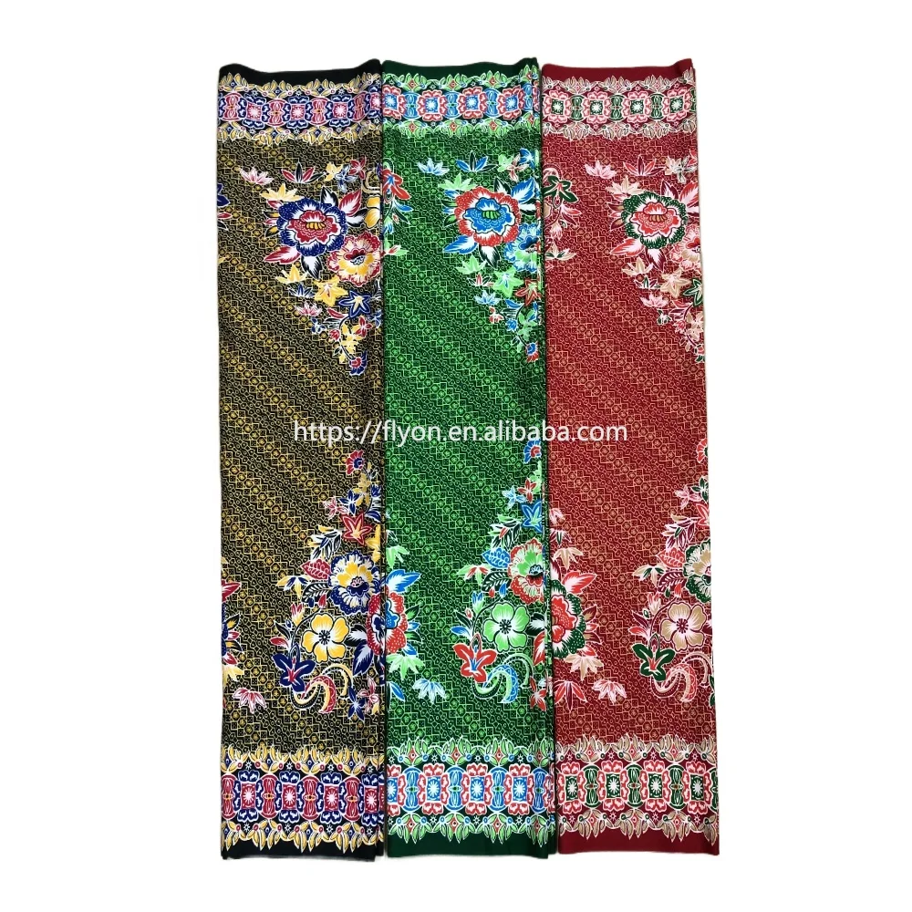 Lungi Indonesia Songket Sarong Fabric Sampin Wholesale Traditional Batik Sarong Thailand Sarong Eid Lungi For Men Sarung Lungi