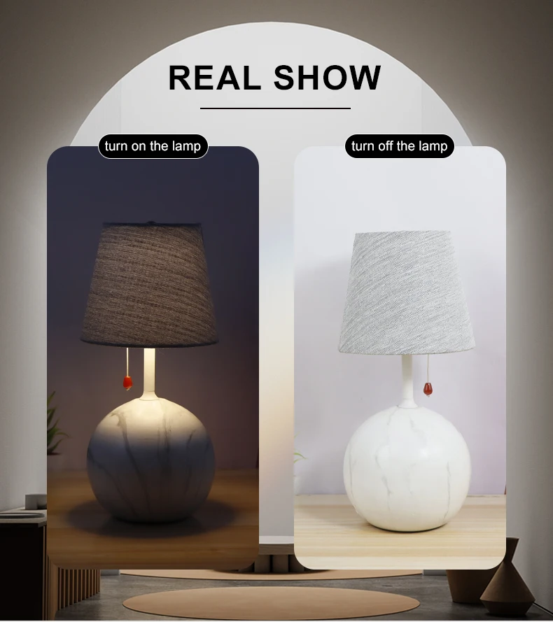 New table lamps home decor decorative living room designer Lamp Hotel homestay handmade ceramic table lamp