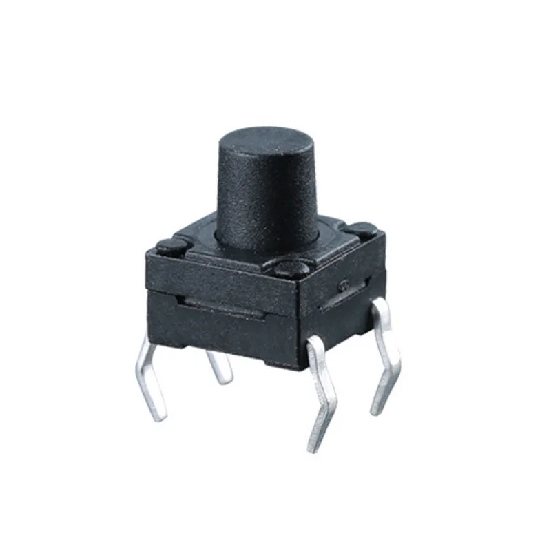 TC-00108 IP67 right angle DIP type with 4 terminals waterproof tact switch