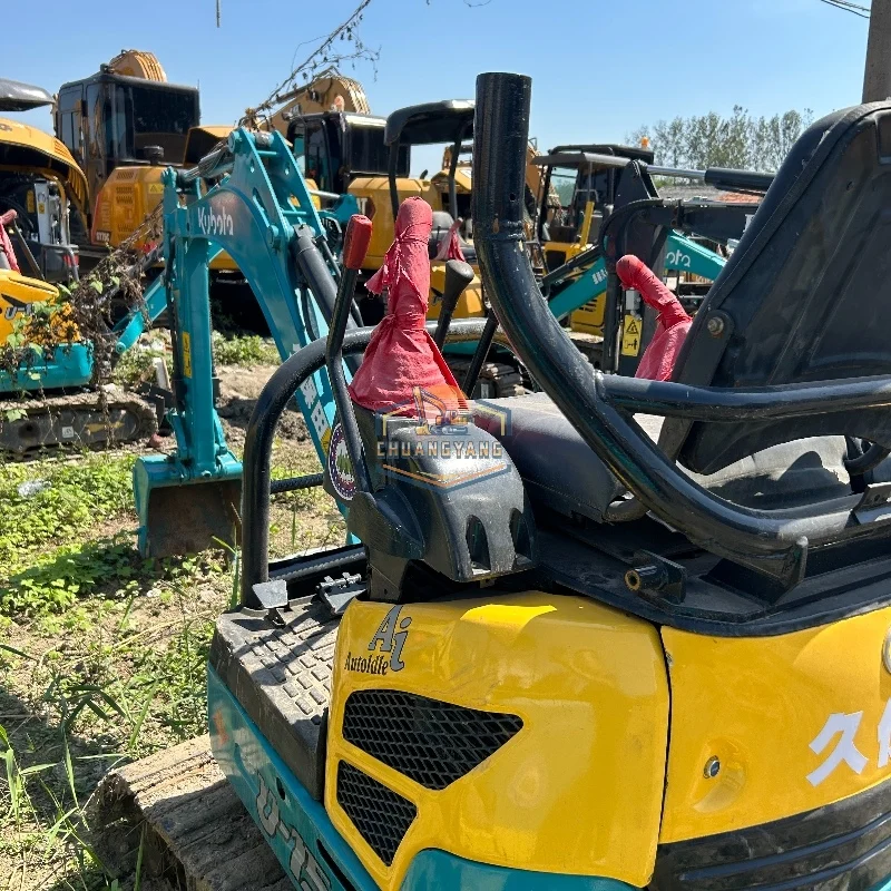 Оригинальный дизайн мини-экскаватор Kubota U15 1 тонный сделано в Японии хорошее состояние проверенные компоненты подшипника двигателя насоса поставка