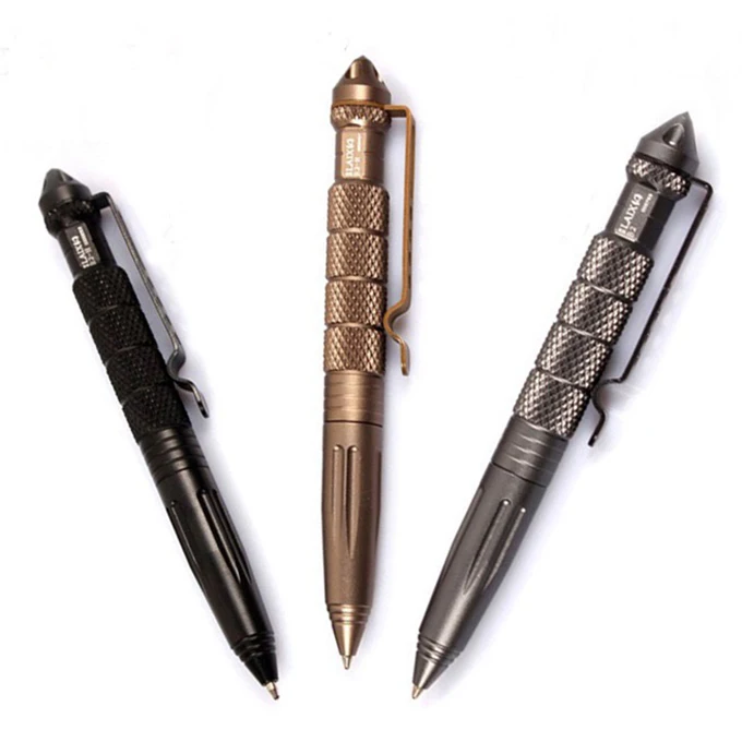 Wholesale Luxury Multi Tool metal Tactical  pen with custom logo outdoor survival Tactical metal Ballpoint pen set with box