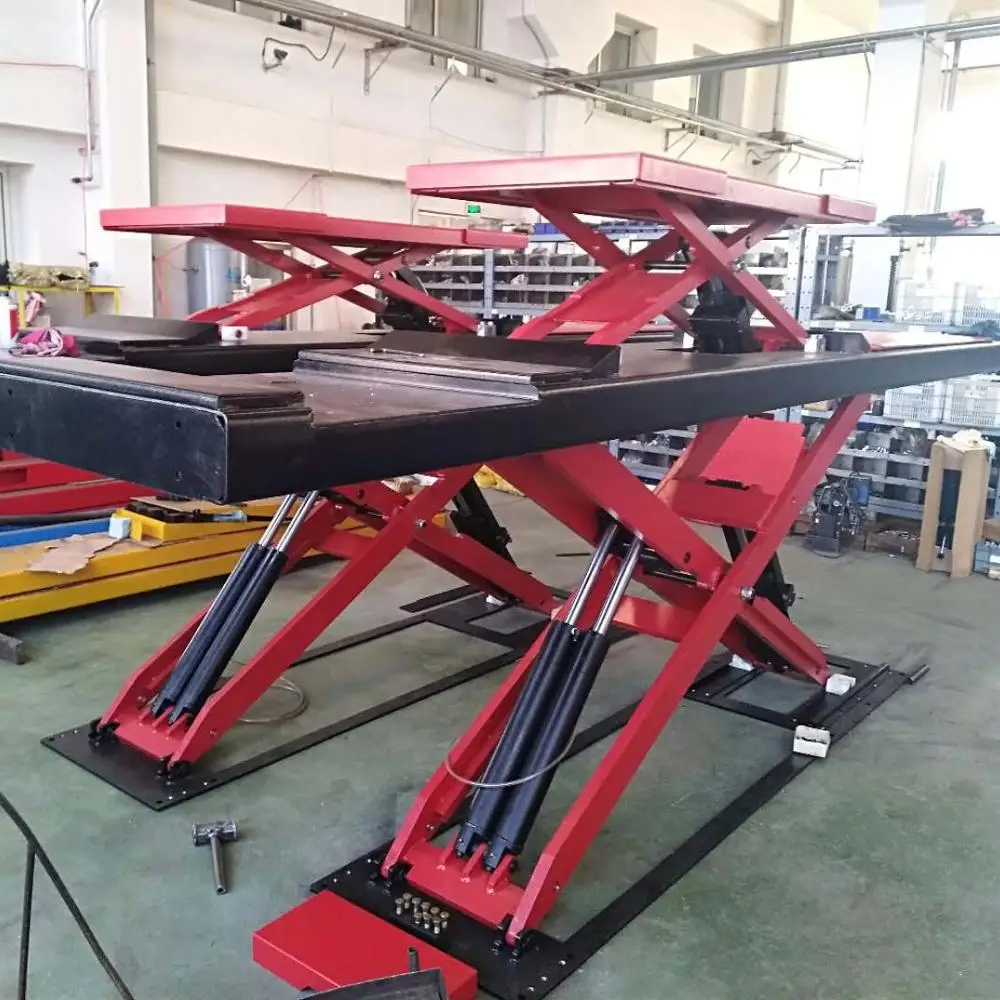 Выравнивание автомобильный ножничный подъёмник OJ-550