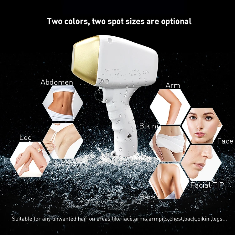 60% discount! diode laser laser hair removal machine  755 1064 808nm diode lazer hair removal salon beauty equipment