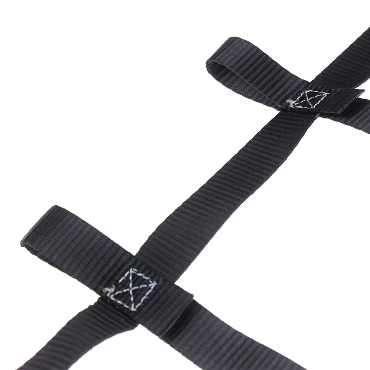 High Quality Polyester Automotive Cargo Net Adjustable Webbing Cargo Net for Truck for Airplane for Ship