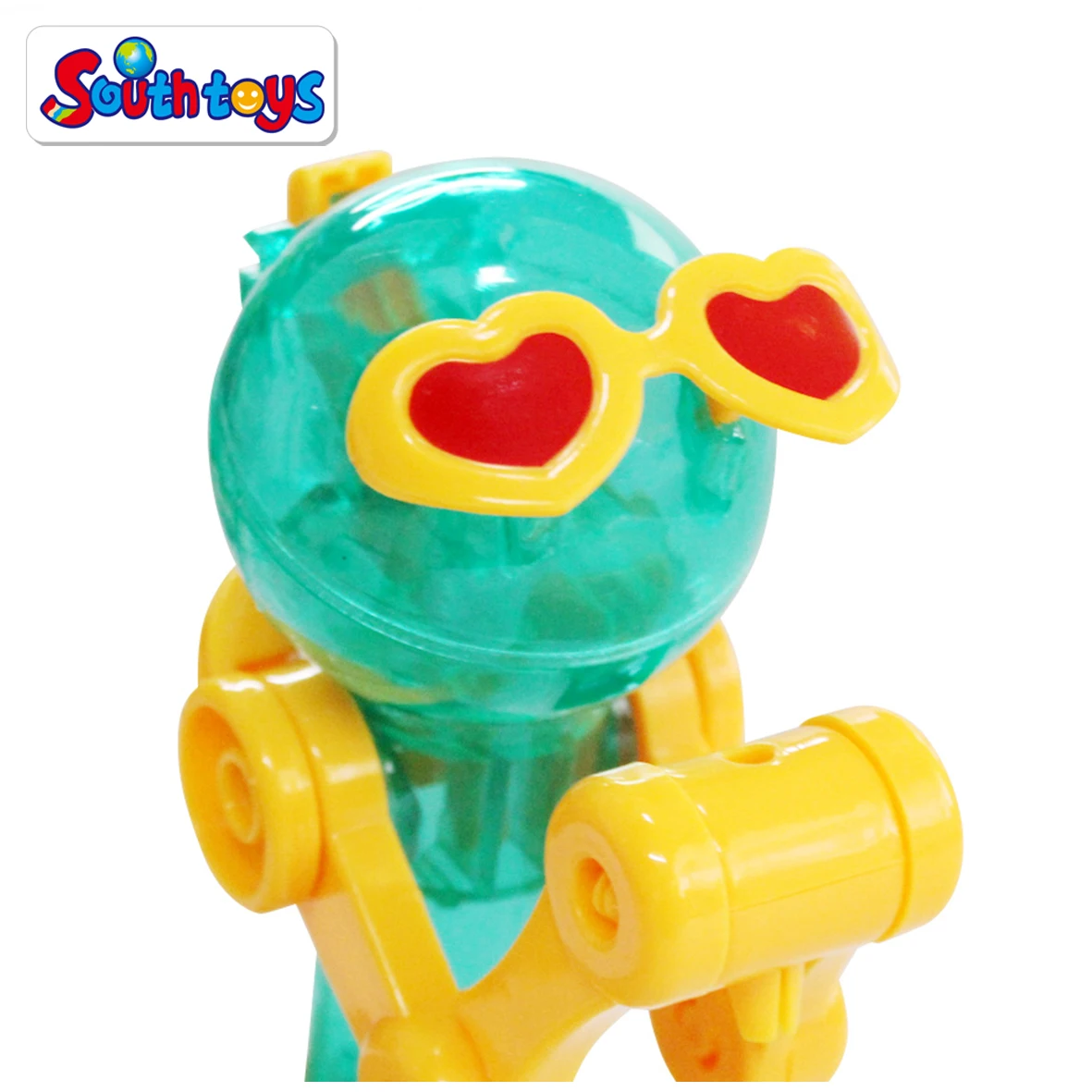 Creative Design Plastic Eating Lollipop Robot Lollipops Man Holder Candy Stand Gifts