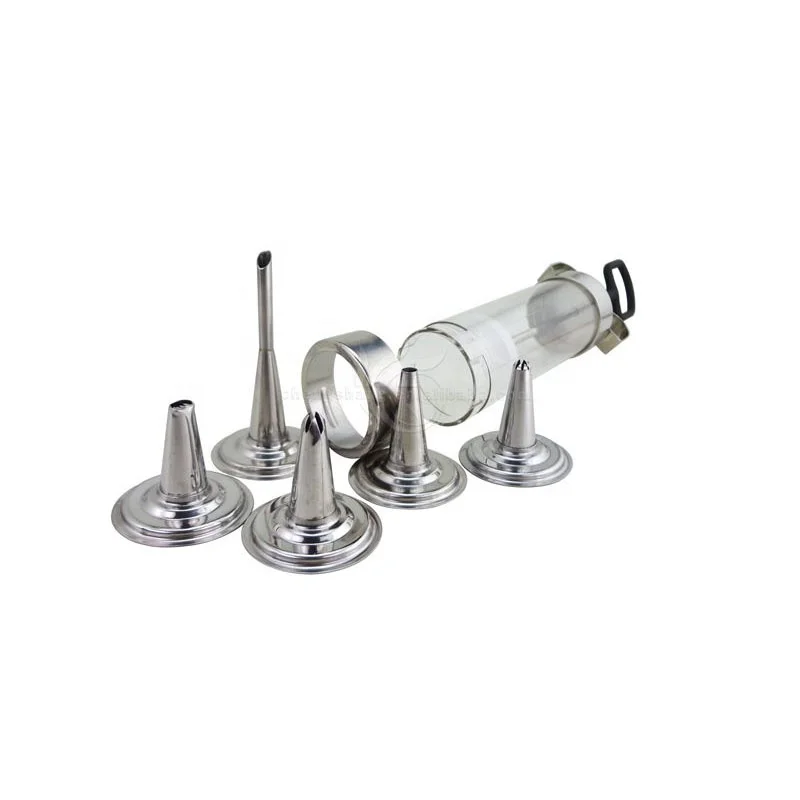 Cake Decorating Syringe Plunger Dessert Cream Pastry tips Gun/Kit Baking Tools Puff Decorating Mouth