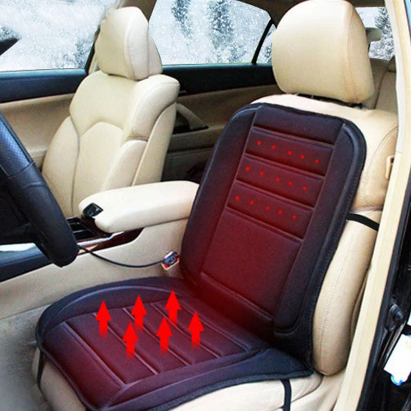 Car Interior Accessories Universal Five Seats Winter Warm Car Seat Cushion 12v Electronic Heating System Heated Car Seat Covers