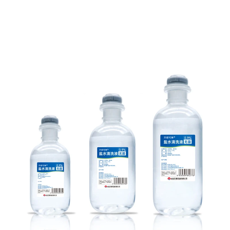 OEM 0.9% Physiological Sodium Saline Salt Solution for Tattoo Local Diluted Salt Water Purification Solution 100/250/500ml