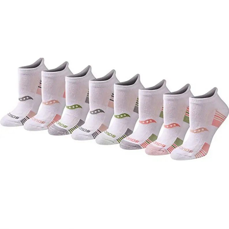 Customized Simple Sport Athletic Running Performance Heel Tab Athletic Breathable Comfortable Cotton Short Ankle Socks