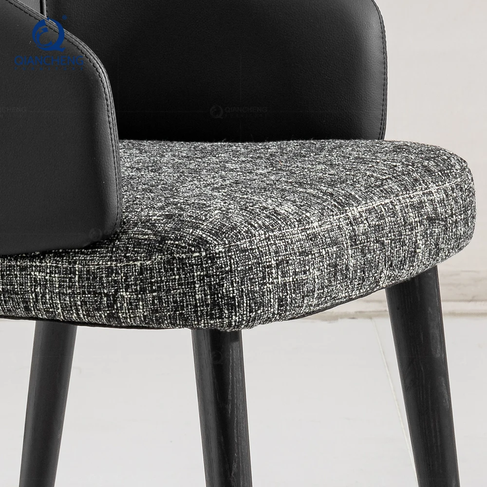 ritz black and silver dining chair legs europe style modern replacement stainless steel velvet dining chair