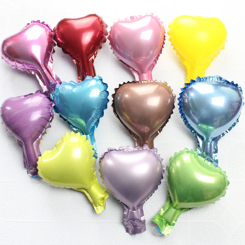 Cheapest  5inch mini heart foil balloons christmas valentine foil balloon supplies