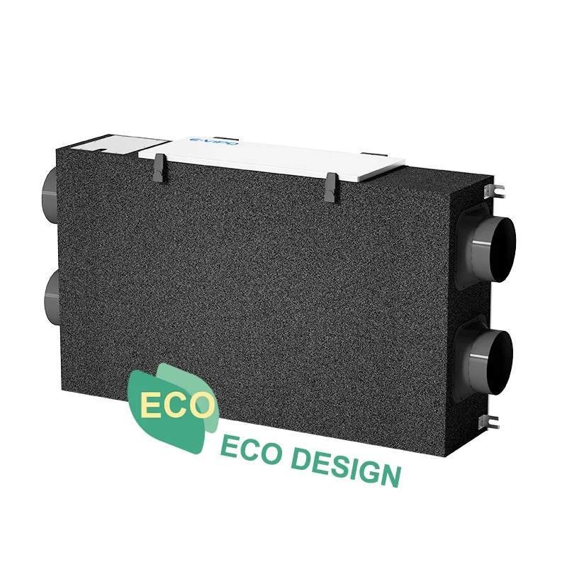 Fresh Air Pm2.5 Purification Villa ERV HRV MVHR Mechanical Heat Recovery Ventilation System