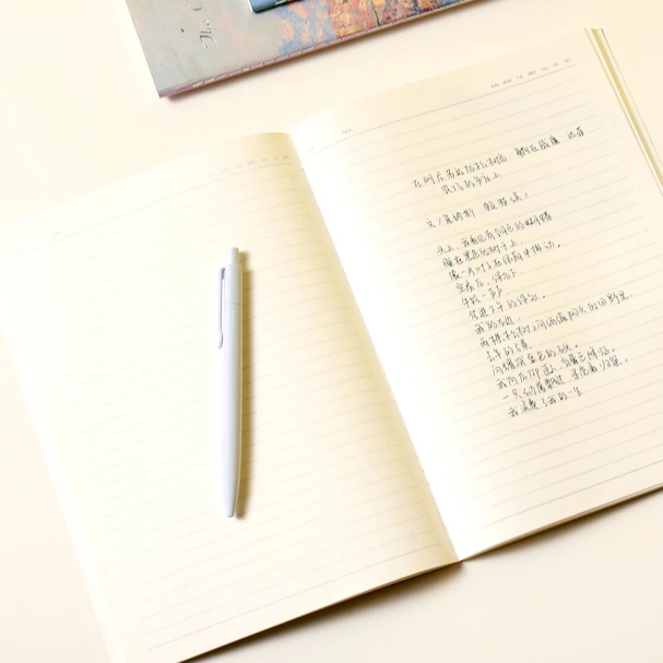 Joytop 2663 Wholesale Monet Van Gogh Painting B5 42 Sheets Hot Silver Sewing Binding Composition Notebook