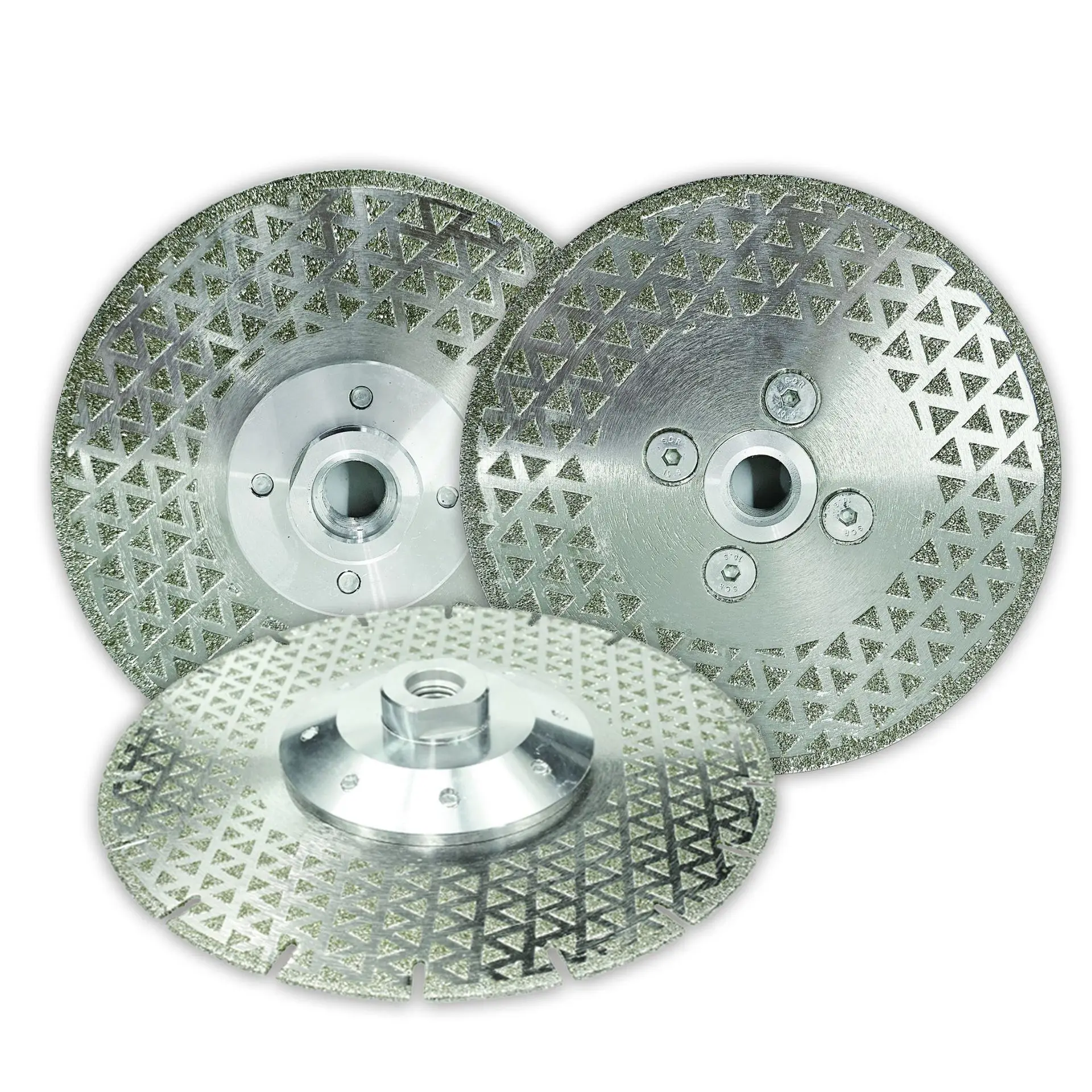 EL1 MTX Marble Tile Electroplated Diamond Saw Blade Double-sided Gypsophila Cutting Disc Grinding Disc With Flange Cutting Disc