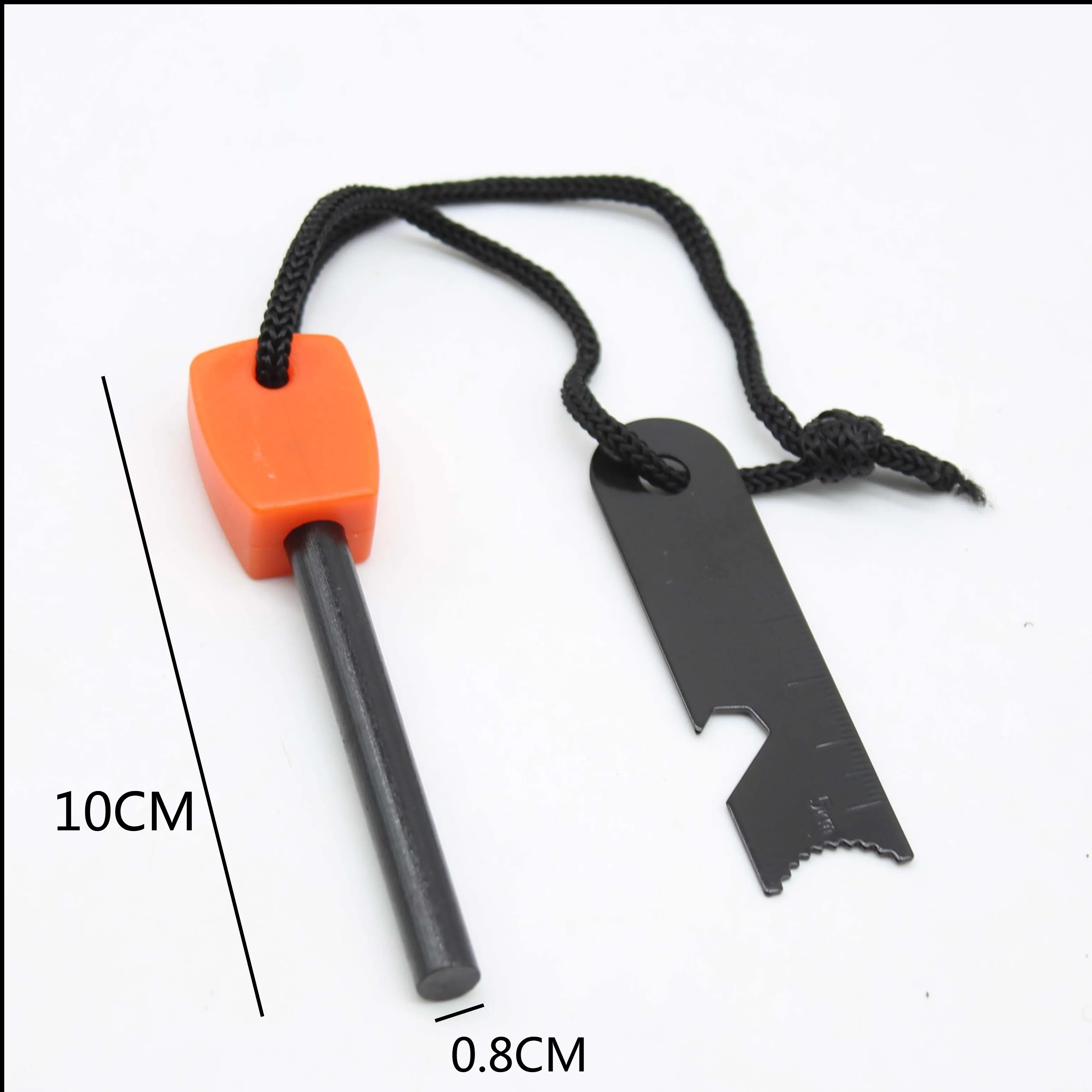 Multifunctional Fire Lighter Flintstone Kit Outdoor Survival Camping Emergency Fire Starters Magnesium Flint Scraper Stone