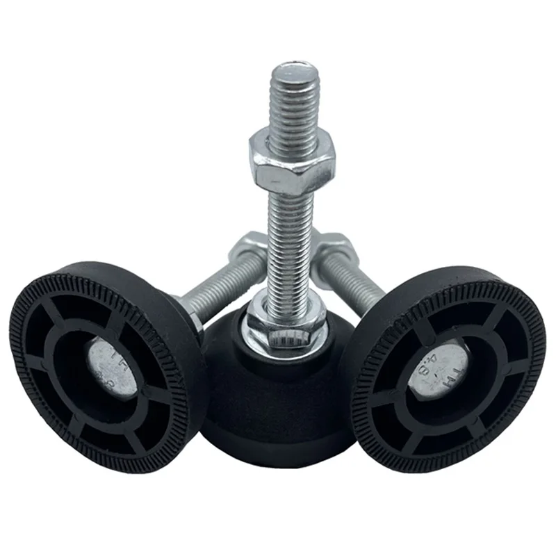 Table adjustable metal leveling feet