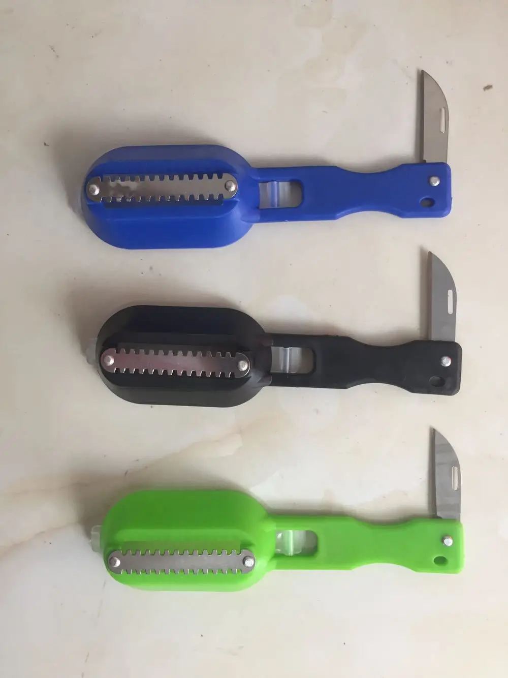 Household Kitchen Tools Fish Scale Planer Kitchen Manual Fish Scale Scraping Stainless Steel Kitchen Wares